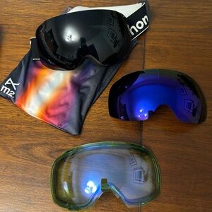 Burton Anon M2 MFI Goggles + 3 Lenses